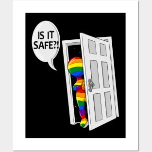 Is it Safe?  LGBTQ Coming Out Posters and Art